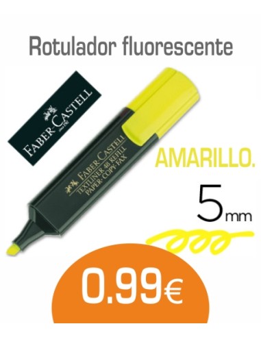 Rotulador fluorescente Amarillo