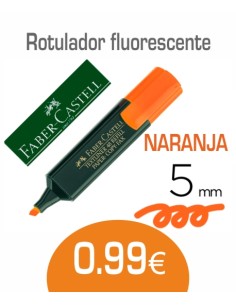 Rotulador fluorescente Naranja