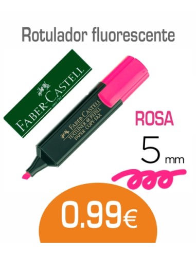 Rotulador fluorescente Rosa