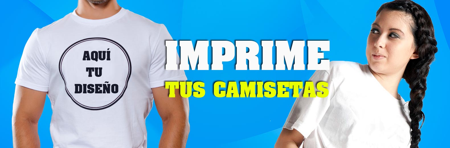 Imprime tus camisetas personalizadas aquí